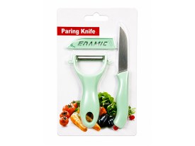 Set pelapapa horizontal y cuchillo con protector